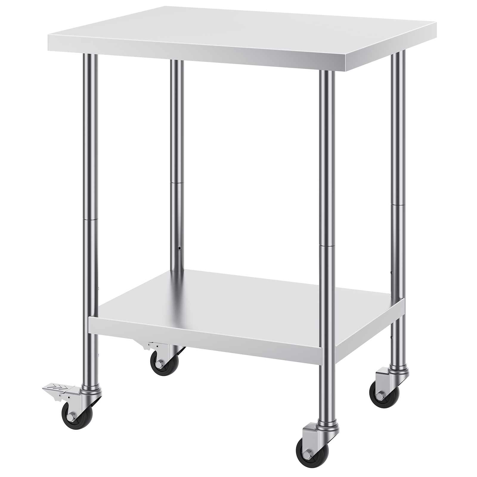 Commercial Kitchen Prep Table - SucceBuy Stainless Steel Work Table with