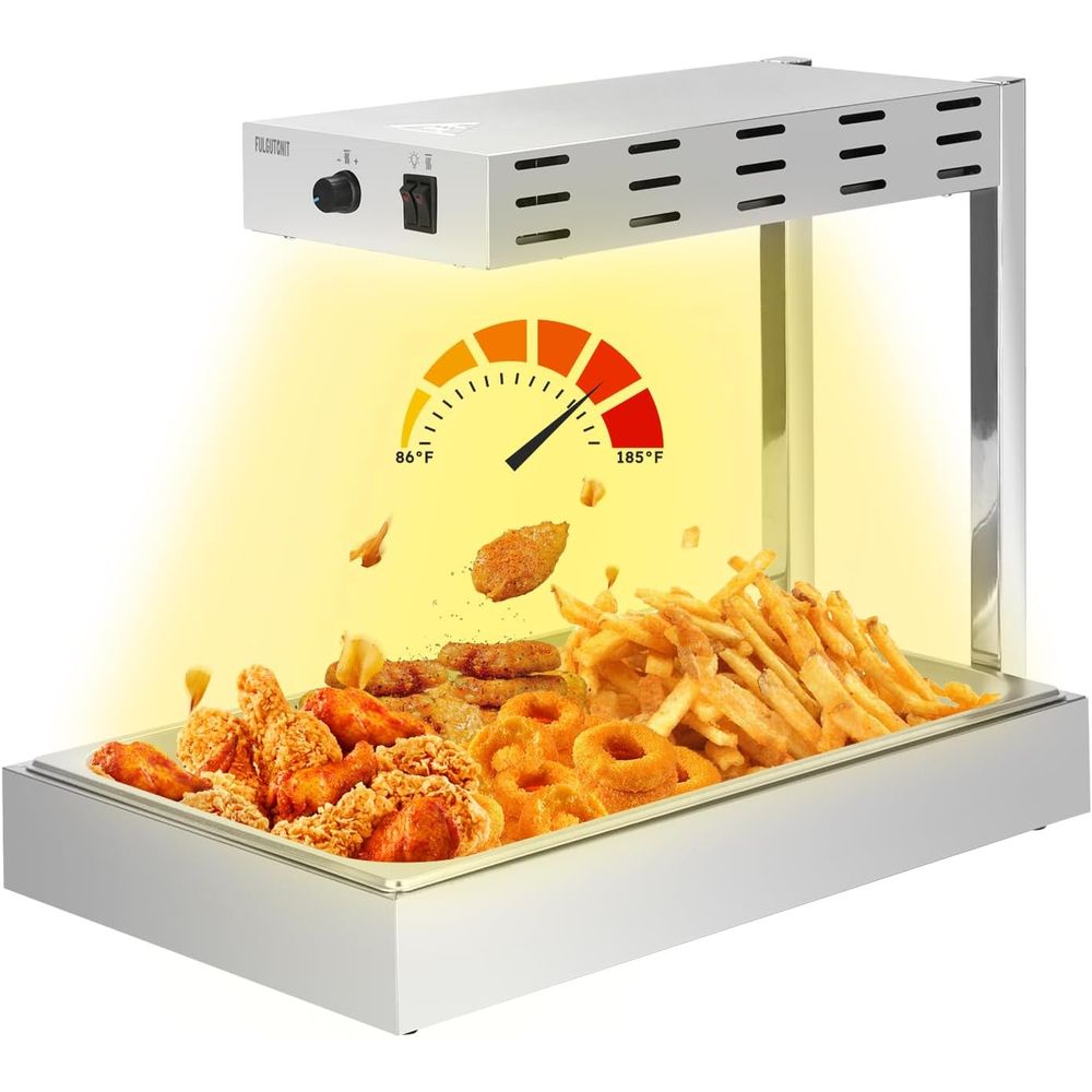 Commercial Kitchen Cabinet - French Fry Warmer, Commercial Heat Light
