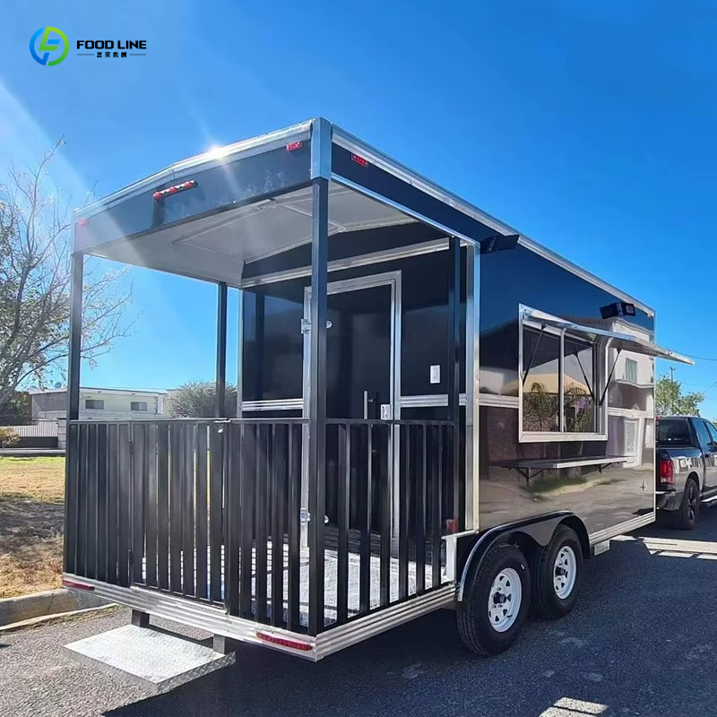 Commercial Kitchen Trailer - Food Truck Mobile Catering Trailer Commercial