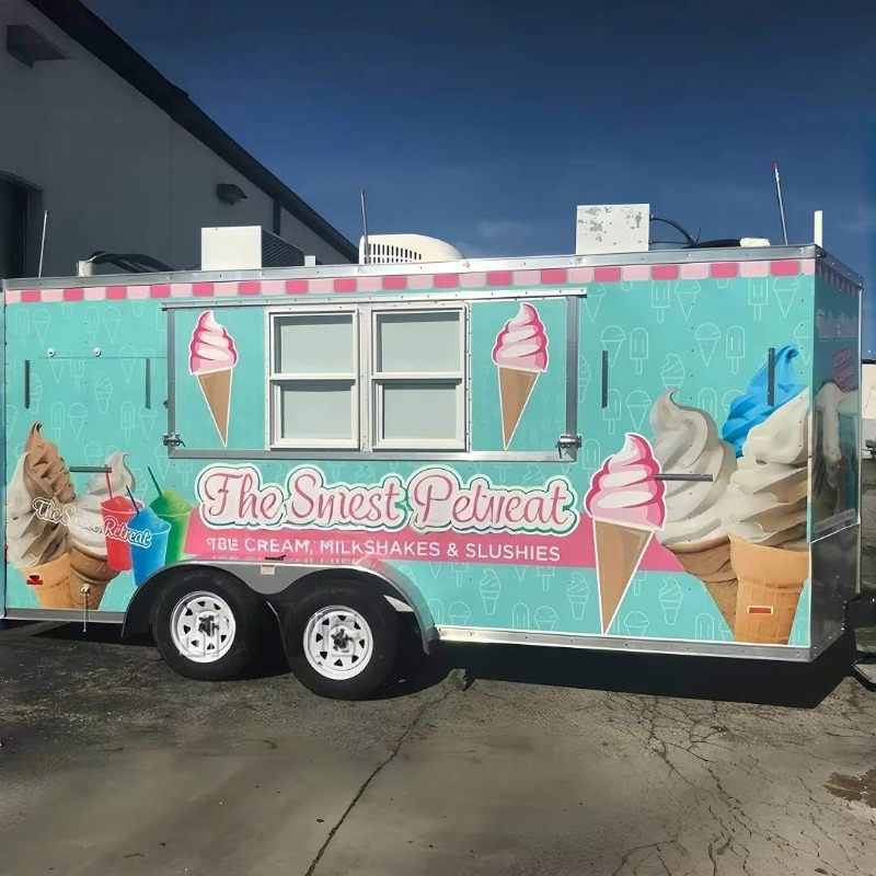 USA Approved Custom Food Trail - đánh giá và giá Commercial Kitchen Trailer