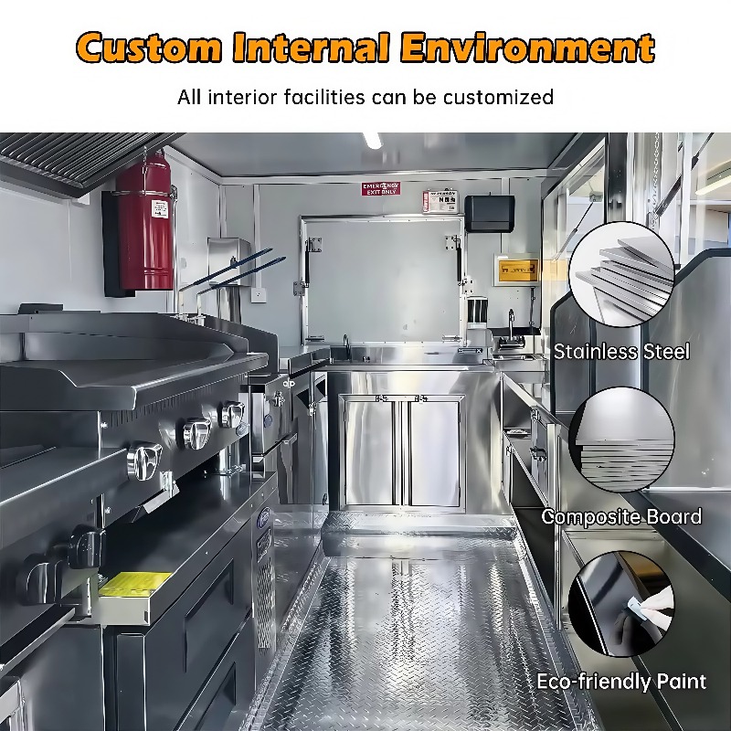 USA Approved Custom Food Trail - đánh giá và giá Commercial Kitchen Trailer