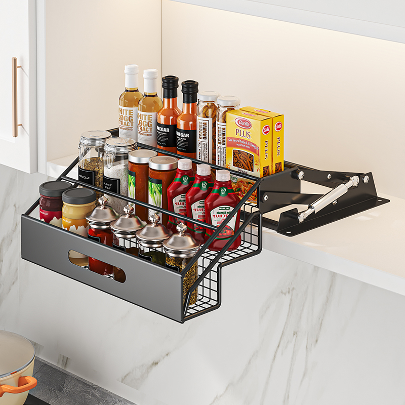1Pc 3 Tier Pull Down Organizer - đánh giá và giá Commercial Kitchen Shelving