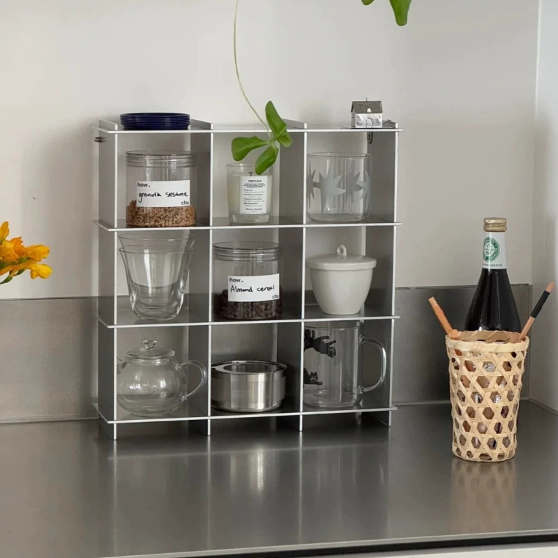 Minimalist Aluminum Alloy Coun - đánh giá và giá Commercial Kitchen Shelving