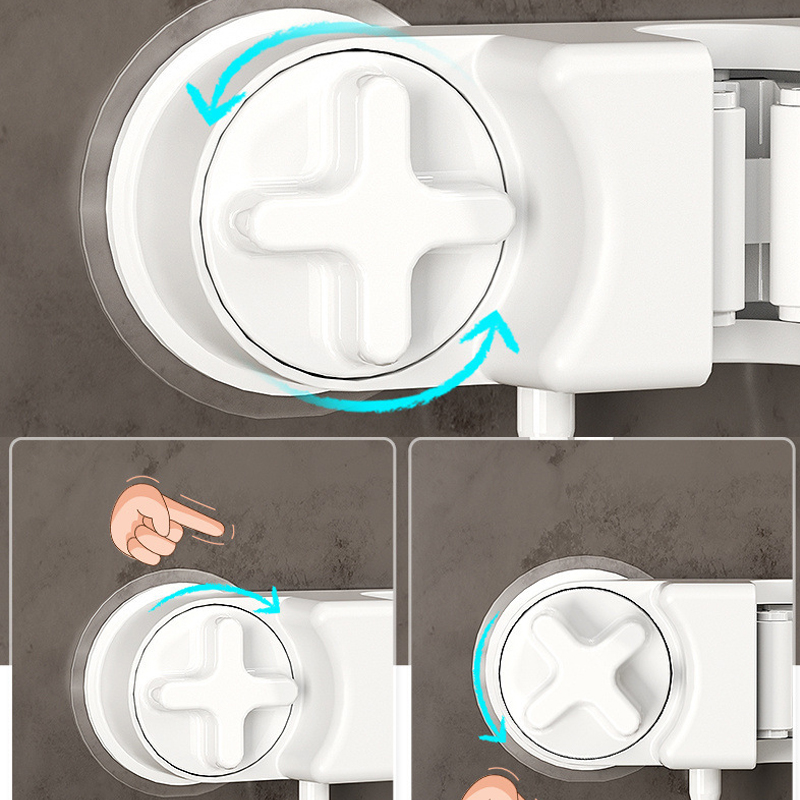 Suction Cup Mop Clips Holder 2 - đánh giá và giá Commercial Kitchen Shelving