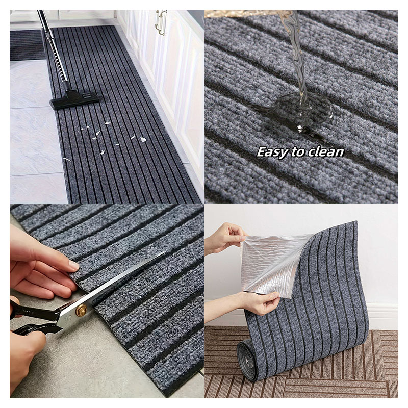 Solid Color Striped Carpet Kit - đánh giá và giá Commercial Kitchen Mats