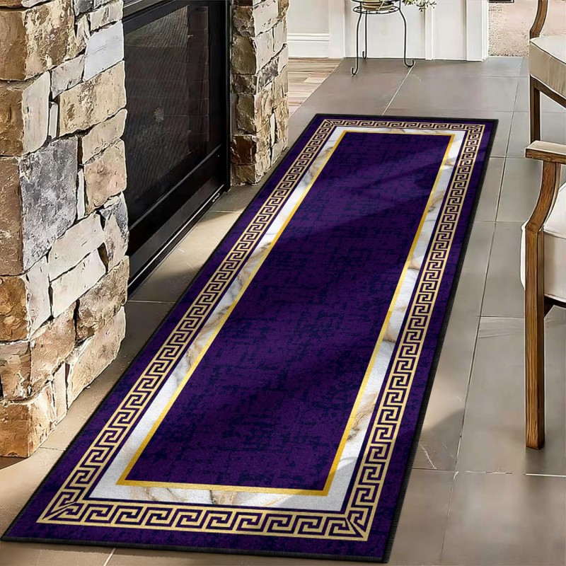 Abstract Art Runner Rug Blue Y - đánh giá và giá Commercial Kitchen Mats