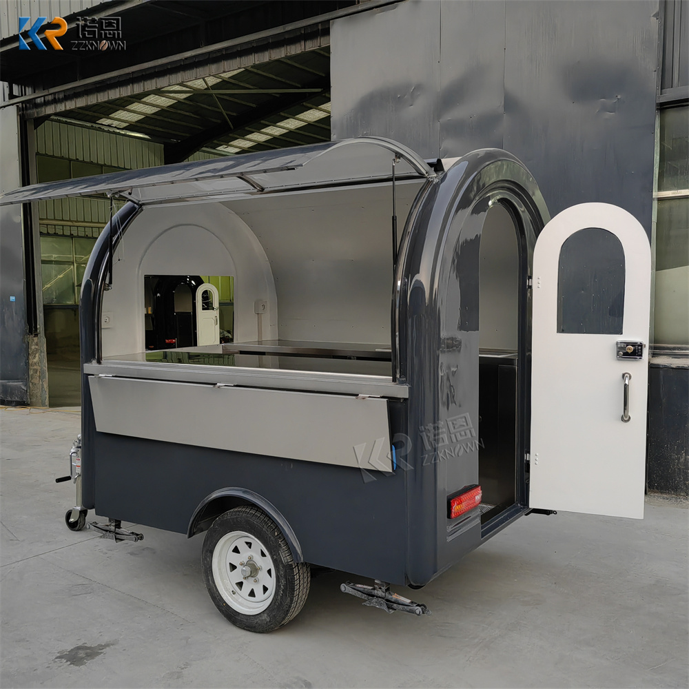 Fully Equipped Pizza Snack Ice - đánh giá và giá Commercial Kitchen Trailer