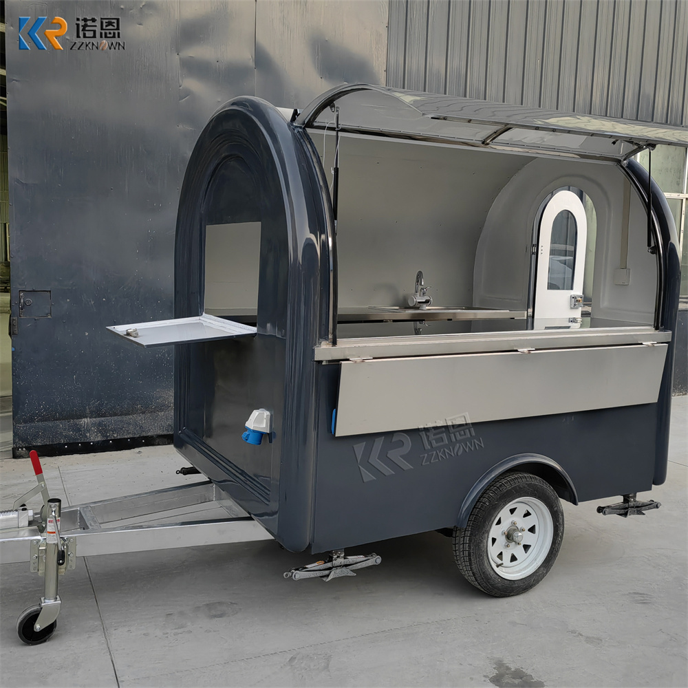 Fully Equipped Pizza Snack Ice - đánh giá và giá Commercial Kitchen Trailer