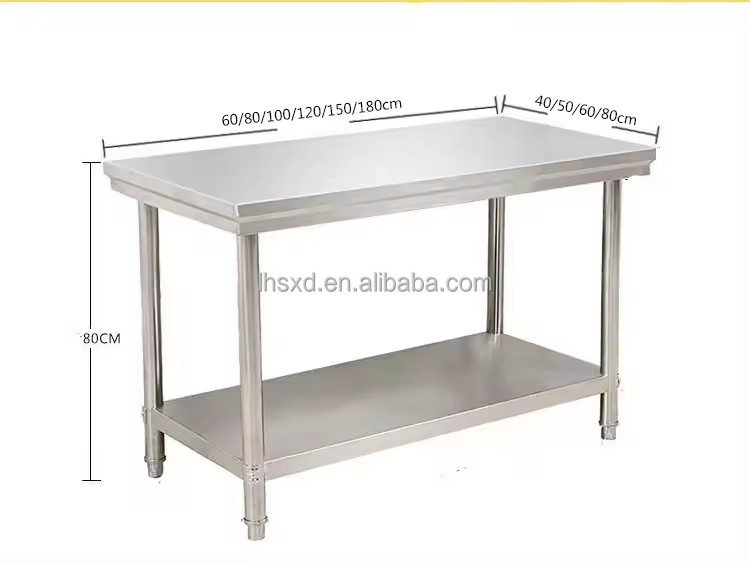 Commercial Kitchen Equipment H - đánh giá và giá Commercial Kitchen Prep Table