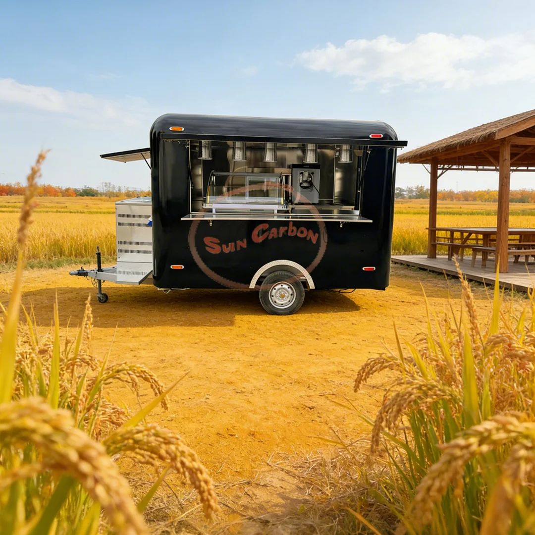 Commercial Fiberglass Food Car - đánh giá và giá Commercial Kitchen Interior