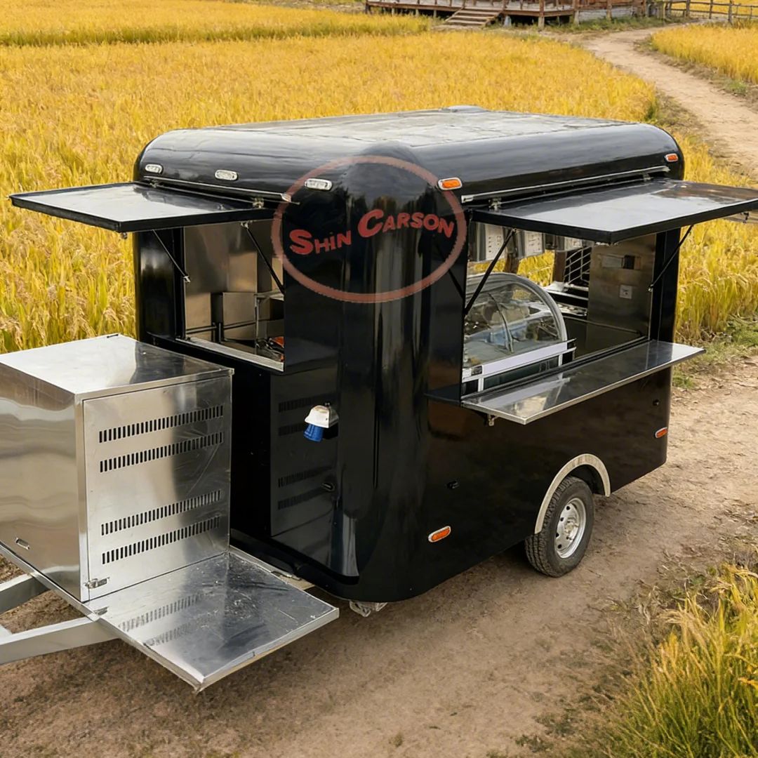 Commercial Fiberglass Food Car - đánh giá và giá Commercial Kitchen Interior