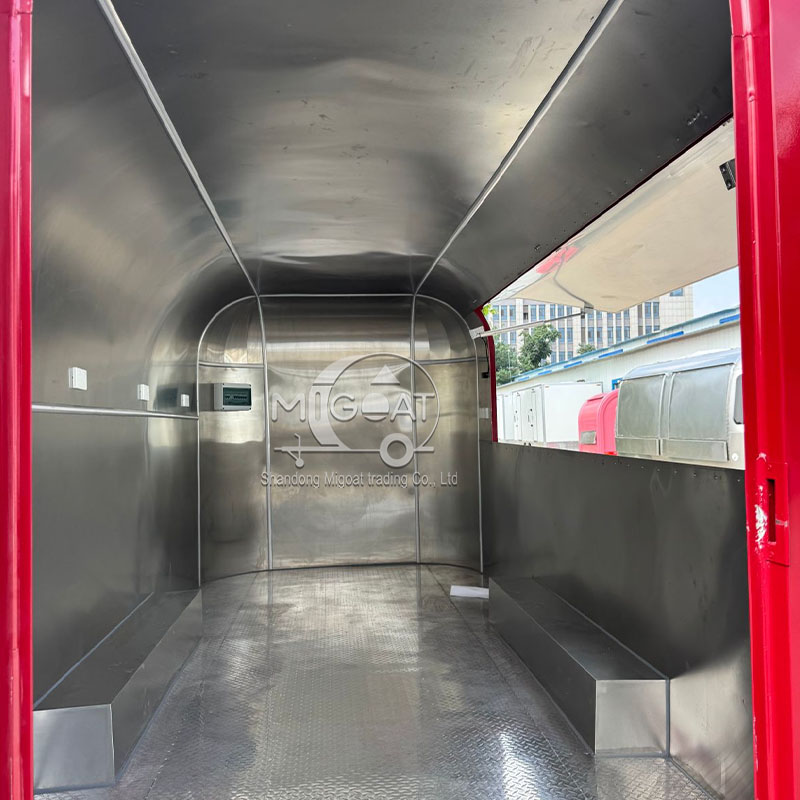 Red Commercial Food Concession - đánh giá và giá Commercial Kitchen Interior