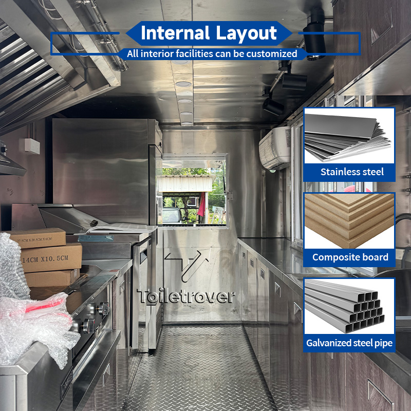 Customizable Commercial Mobile - đánh giá và giá Commercial Kitchen Trailer