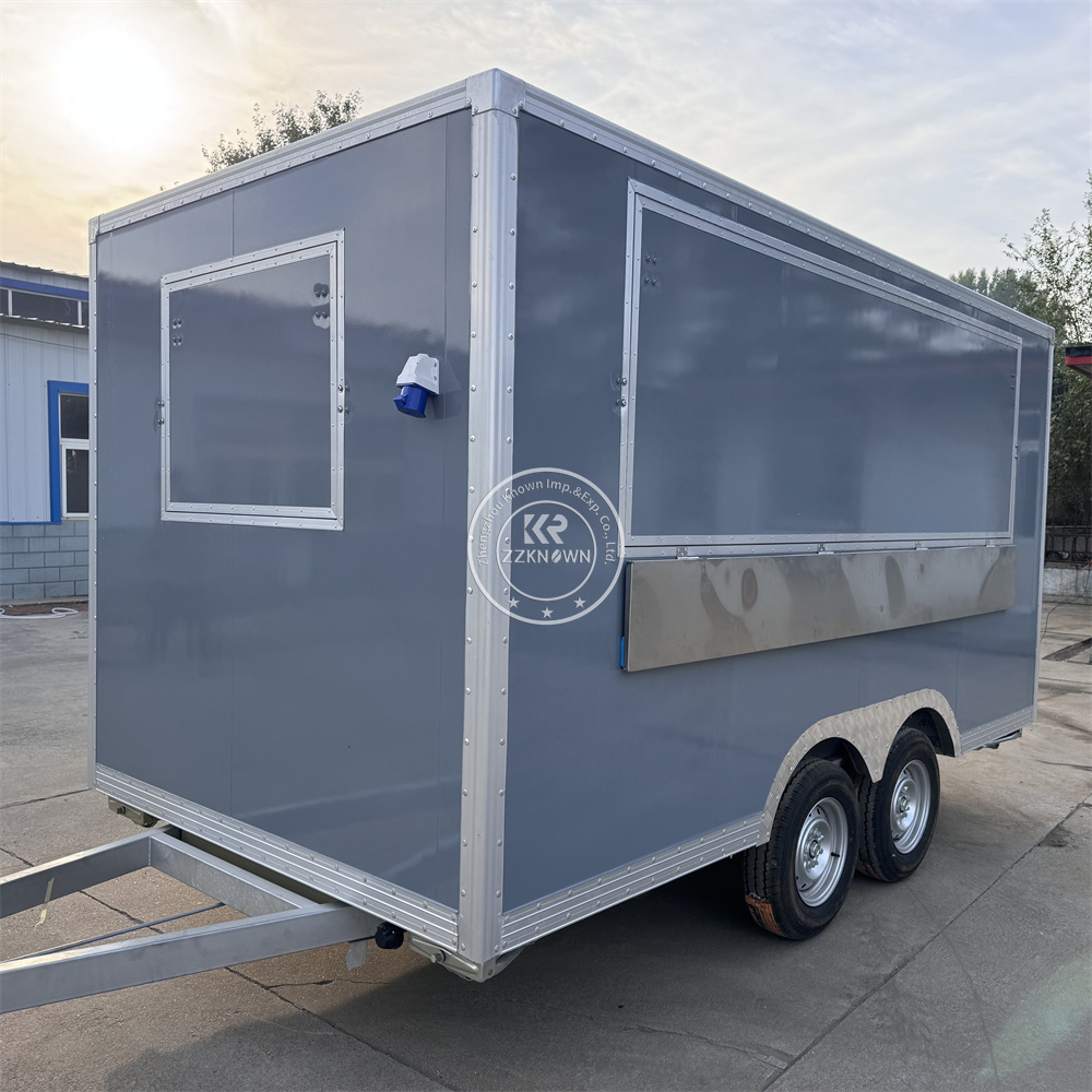 Commercial Food Trailer Mobile - đánh giá và giá Commercial Kitchen Trailer