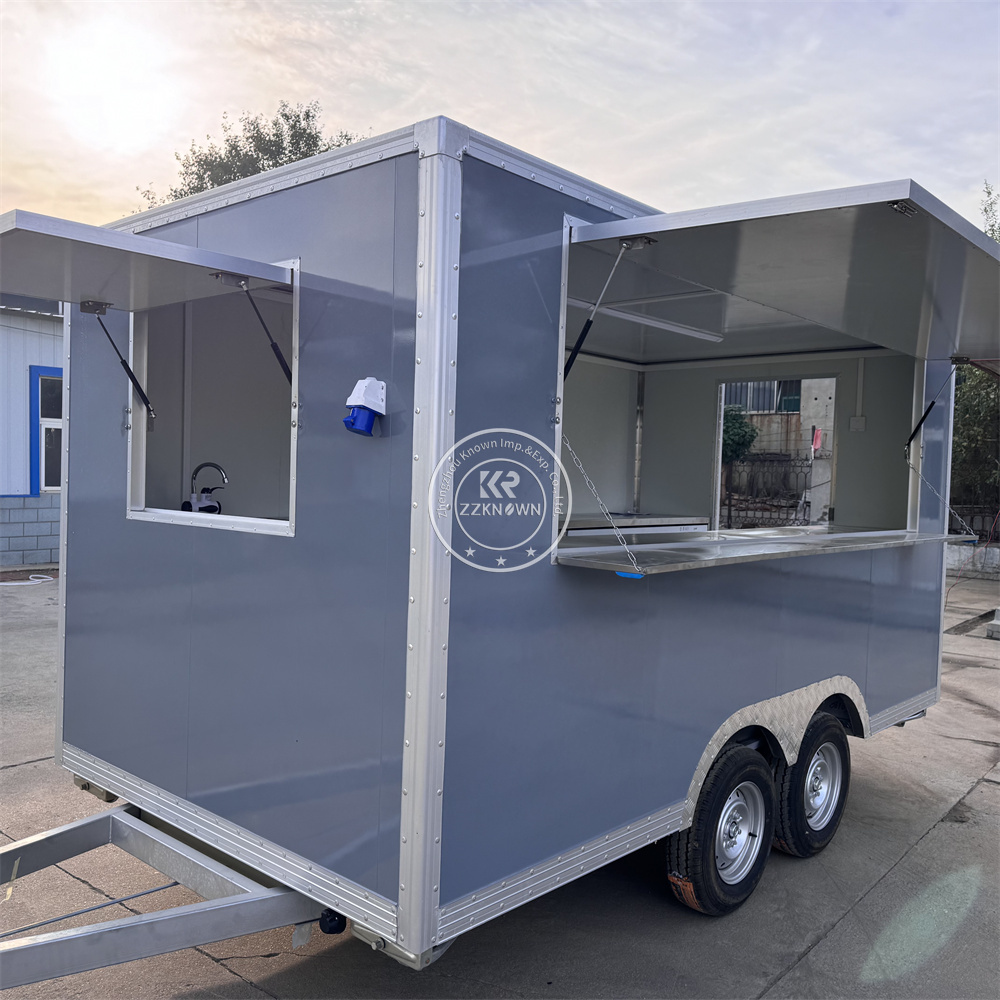 Commercial Food Trailer Mobile - đánh giá và giá Commercial Kitchen Trailer