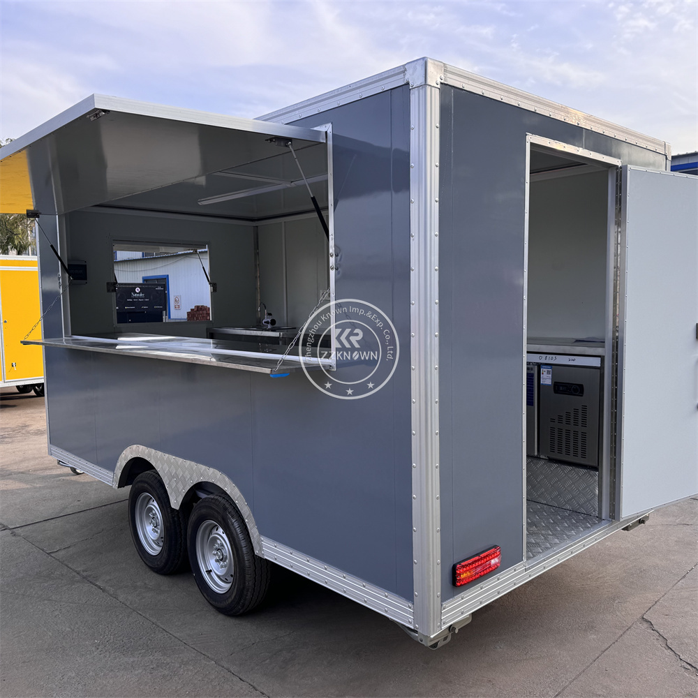 Commercial Food Trailer Mobile - đánh giá và giá Commercial Kitchen Trailer