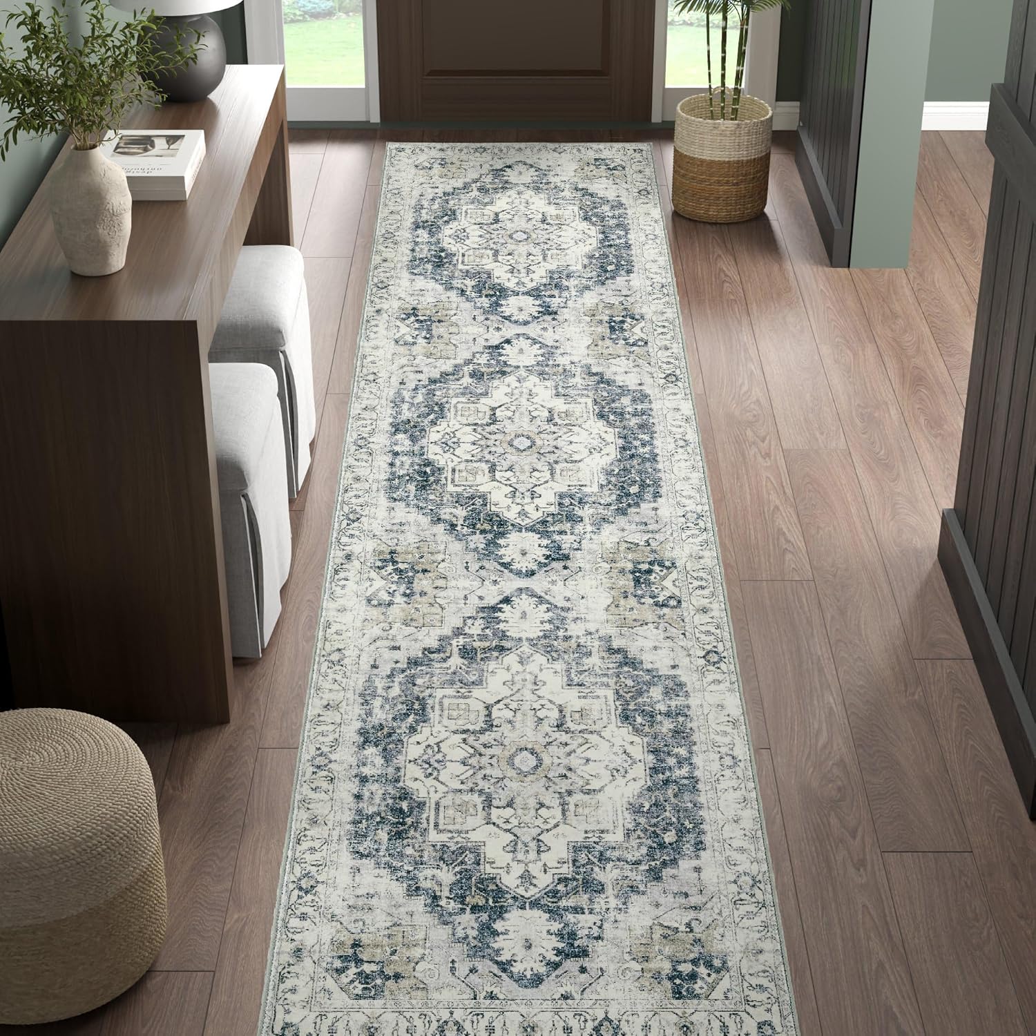 VIKAMA Bohemian Runner Rug Ant - đánh giá và giá Commercial Kitchen Mats