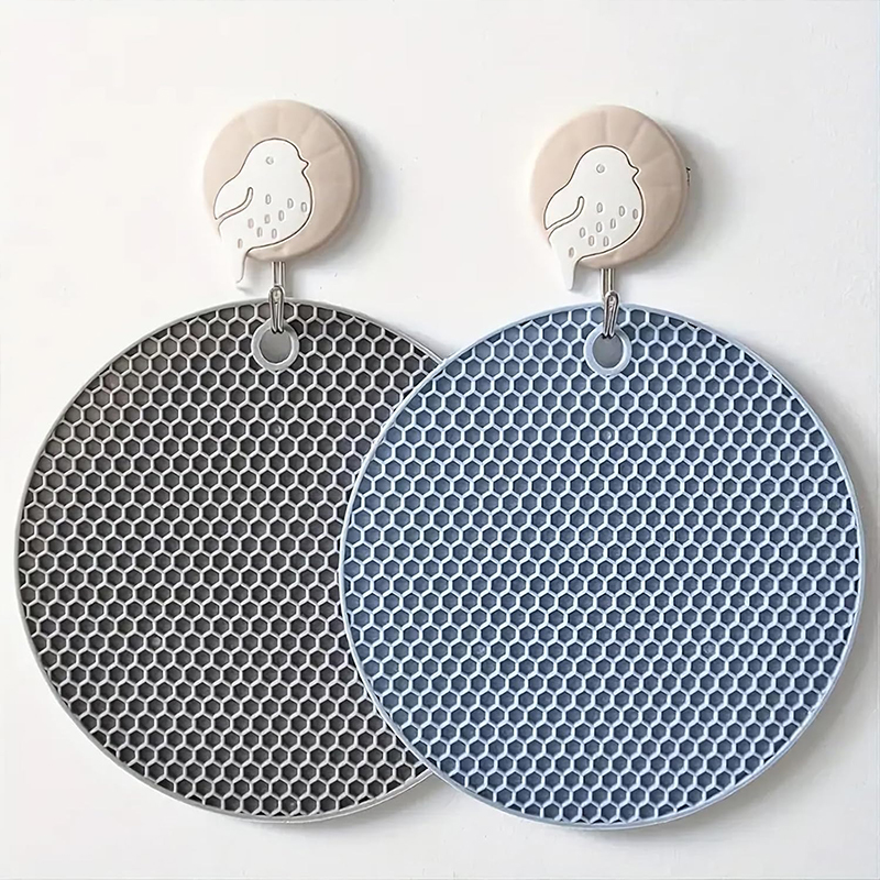 2/4PCS Round Silicone Trivet H - đánh giá và giá Commercial Kitchen Prep Table