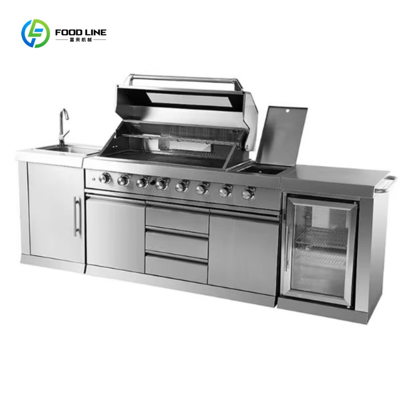 Custom America 304 Stainless S - đánh giá và giá Commercial Kitchen Cabinet