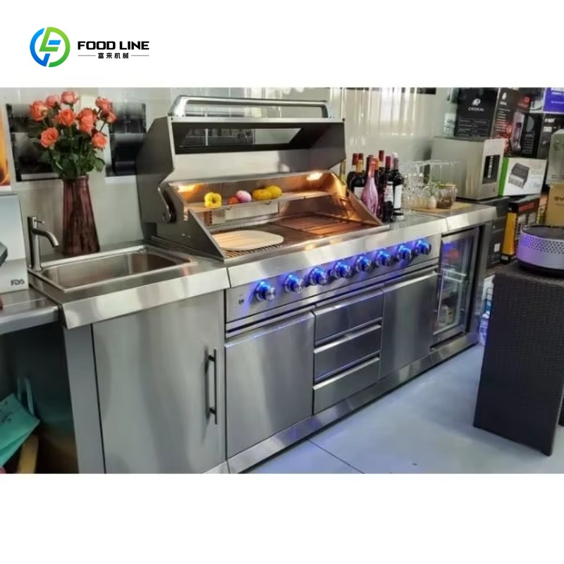 Custom America 304 Stainless S - đánh giá và giá Commercial Kitchen Cabinet