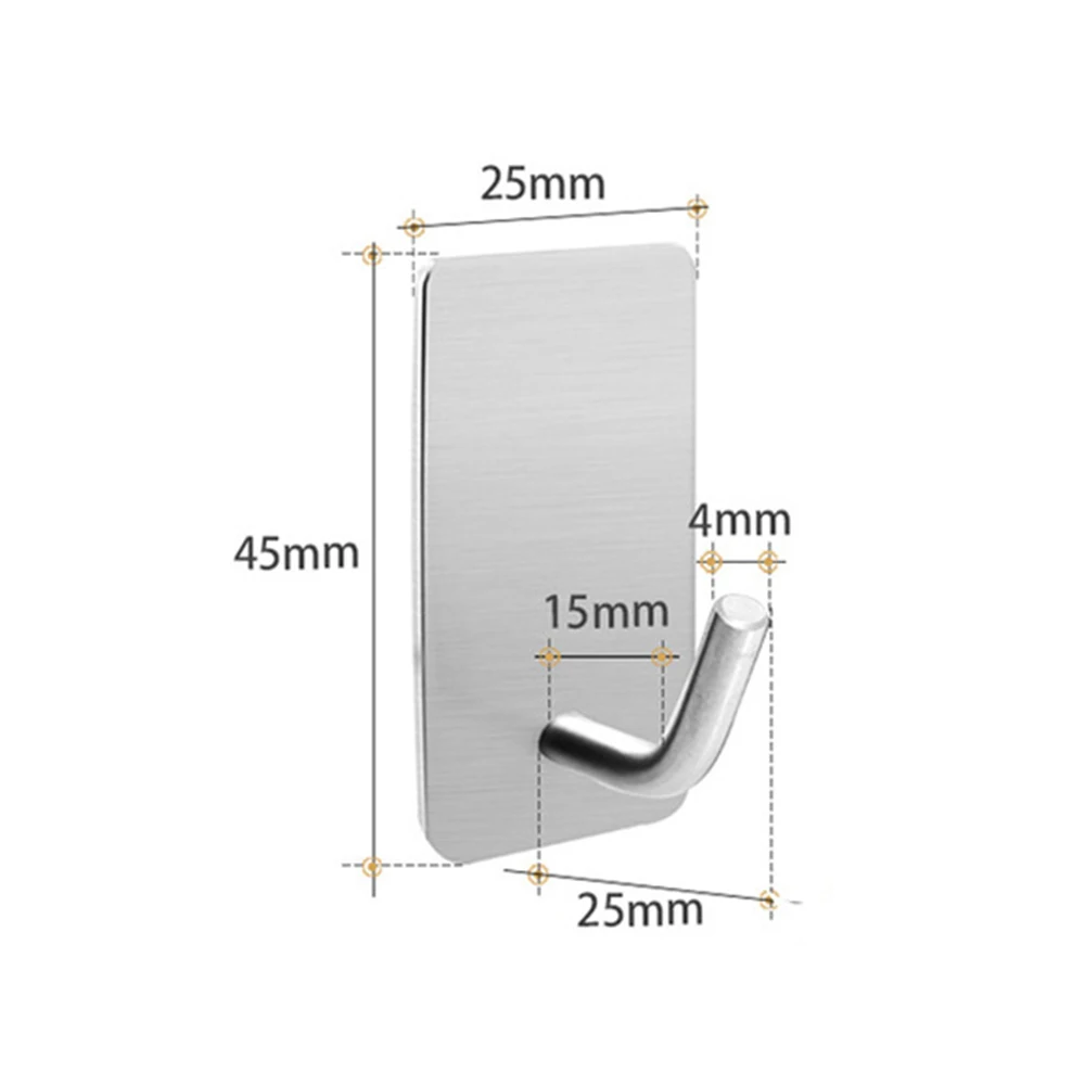 1-10Pcs Self Adhesive Hook Sta - đánh giá và giá Commercial Kitchen Shelving