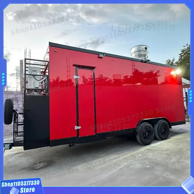 EPA Compliant Mobile Food Trai - đánh giá và giá Commercial Kitchen Trailer
