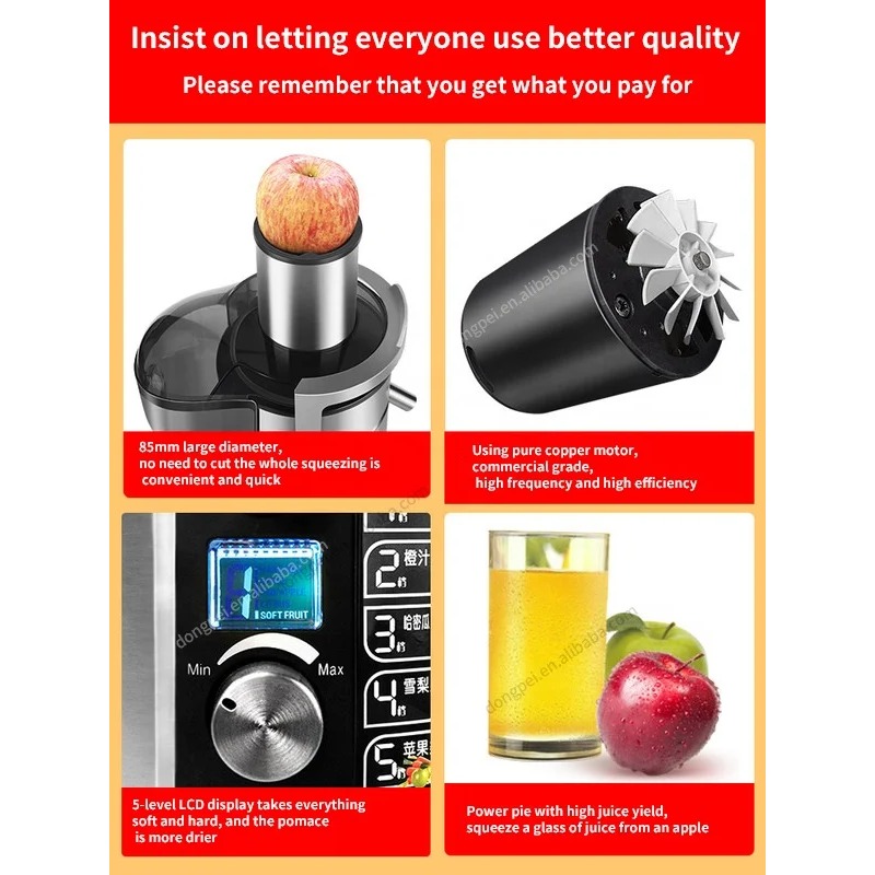 In Stock Big Mouth Cold Press  - đánh giá và giá Juice Extractor Commercial