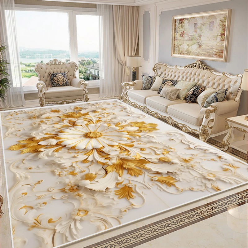 Flower 3D Carpet for Bedroom H - đánh giá và giá Commercial Kitchen Mats