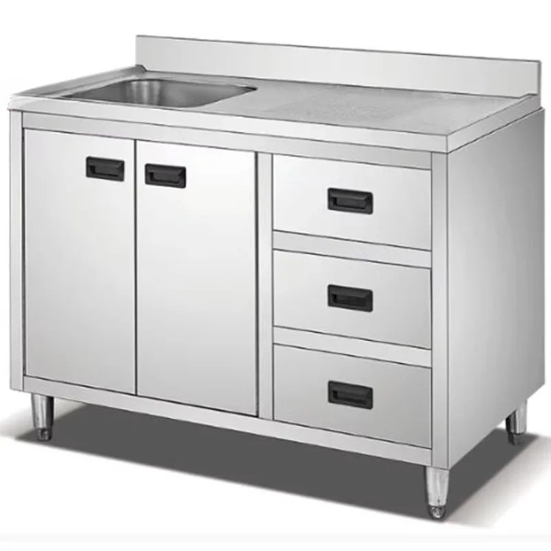 Heavy Duty Restaurant Kitchen  - đánh giá và giá Commercial Kitchen Cabinet