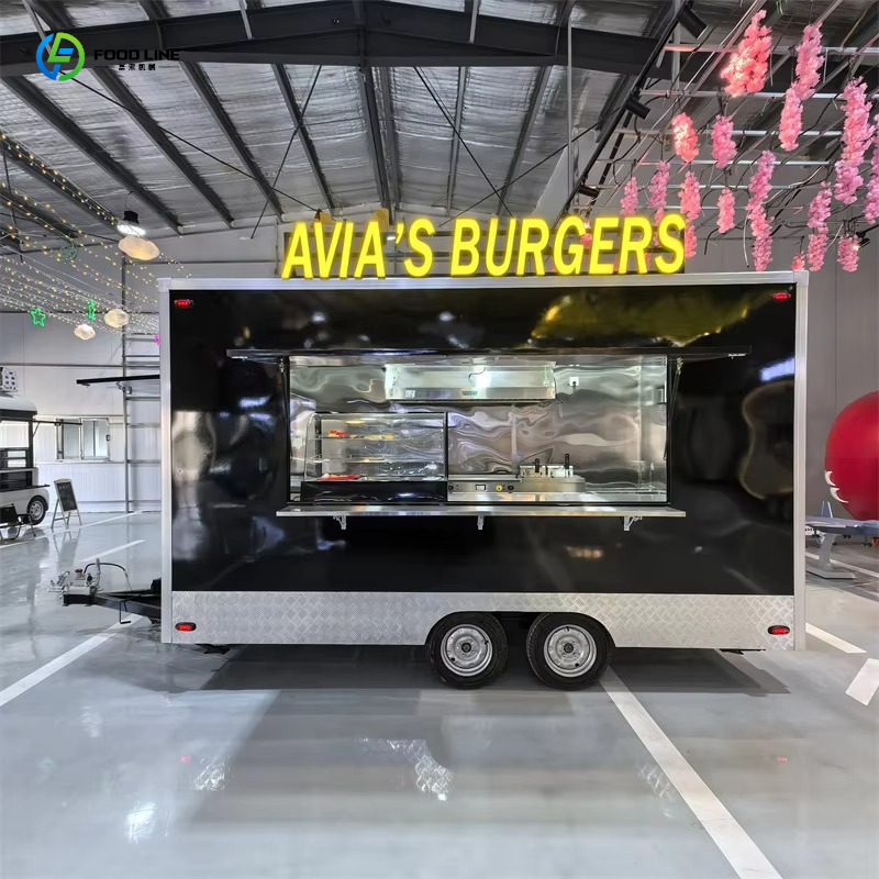 Mobile Food Trailer Commercial - đánh giá và giá Commercial Kitchen Trailer