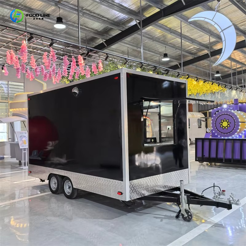 Mobile Food Trailer Commercial - đánh giá và giá Commercial Kitchen Trailer