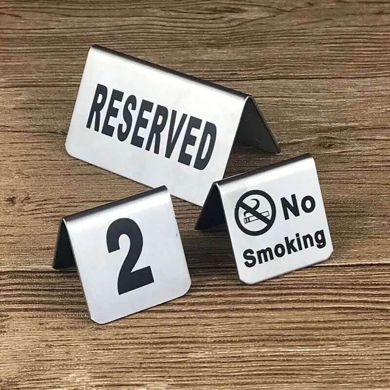 5pcs Metal No Smoking Warning  - đánh giá và giá Commercial Kitchen Prep Table