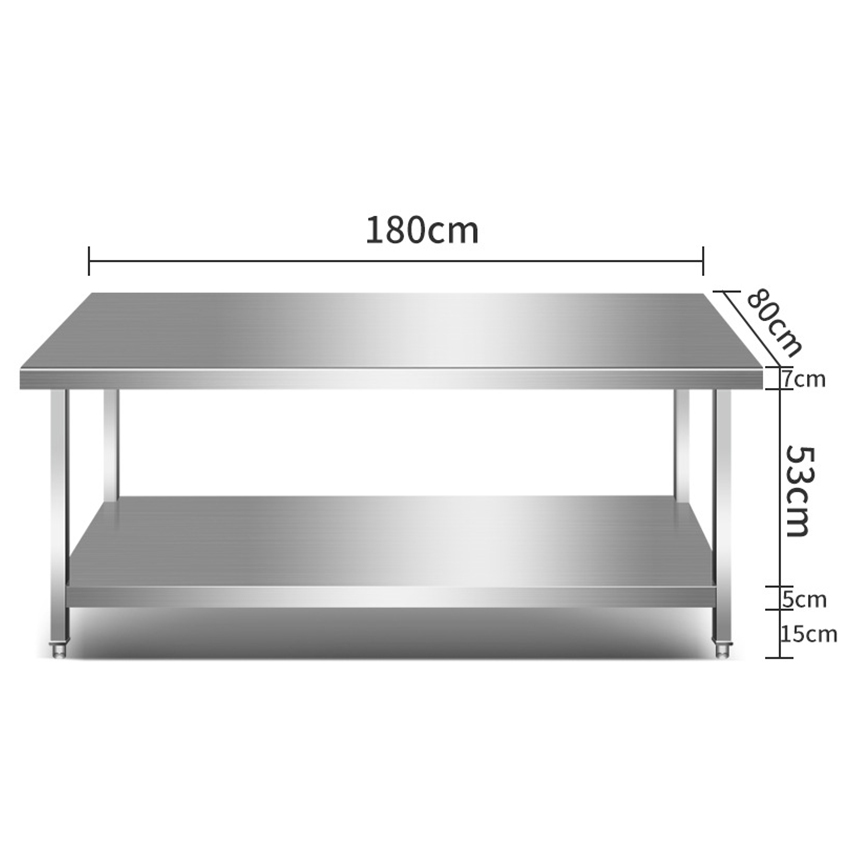 Commercial Stainless Steel Kit - đánh giá và giá Commercial Kitchen Prep Table