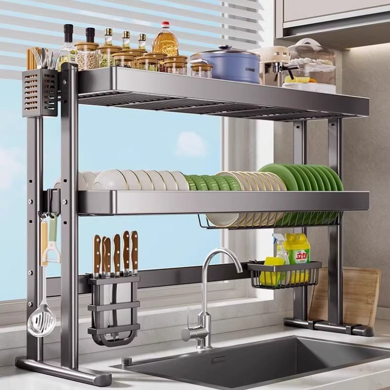 Over-the-Sink Dish Drying Rack - đánh giá và giá Commercial Kitchen Shelving