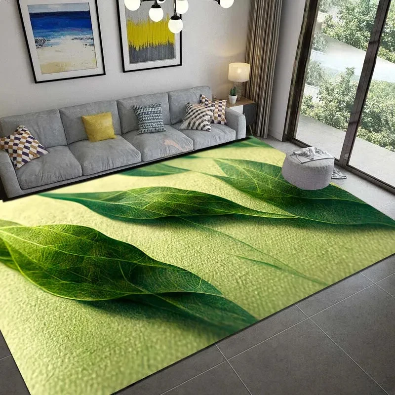 Summer Green Palm Leaves Carpe - đánh giá và giá Commercial Kitchen Mats